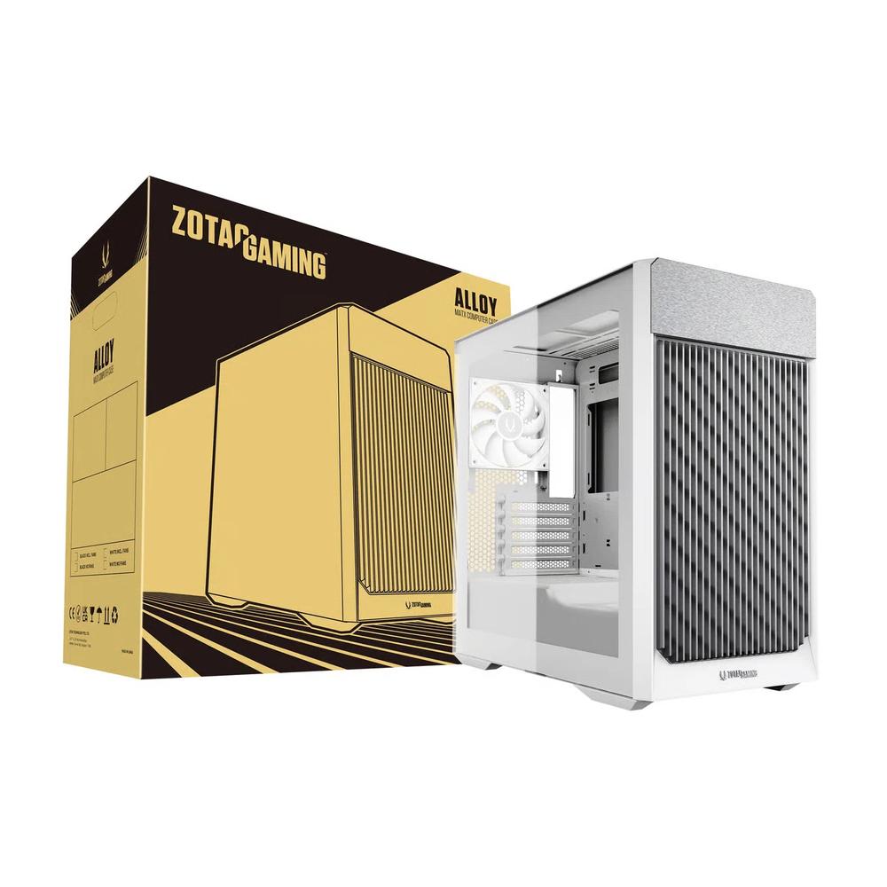 ZOTAC GAMING ALLOY Micro-ATX корпус - White 1