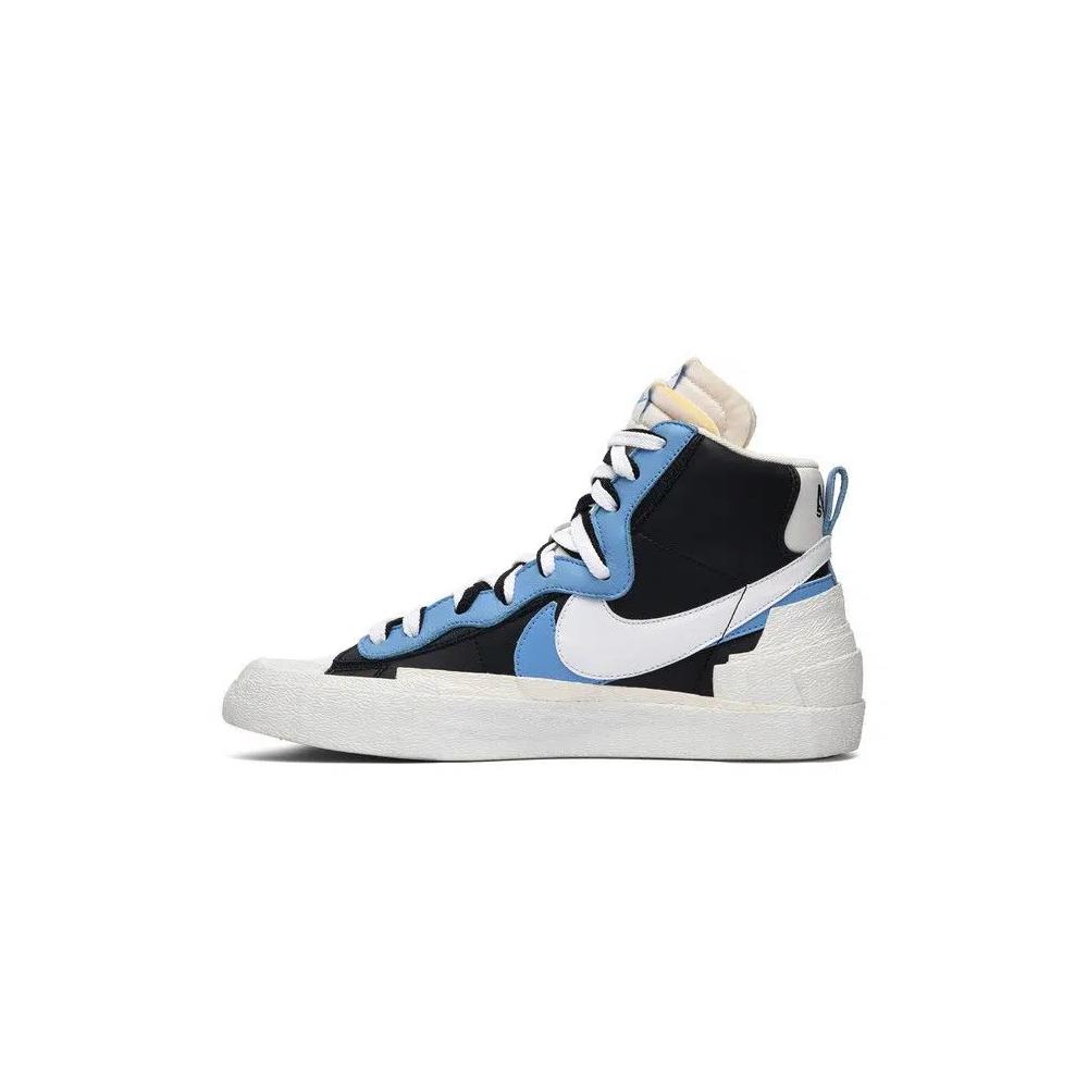 Кроссовки sacai x Nike Blazer Mid 'Black Blue' 3