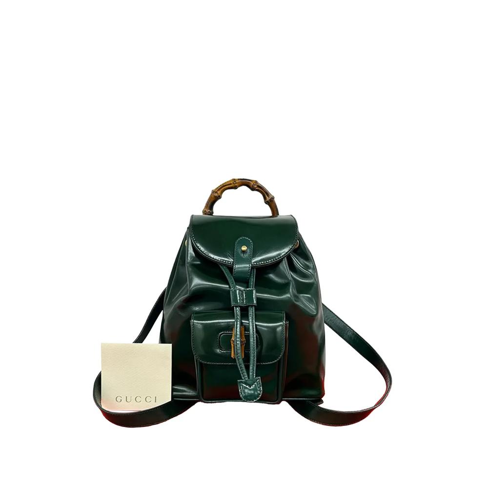 20th Century Patent Bamboo Drawstring backpack 2