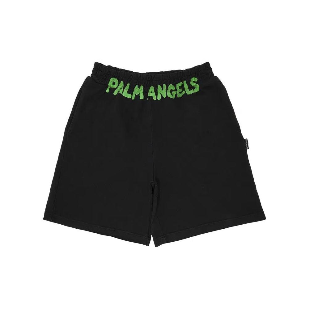 Шорты Palm Angels Seasonal Logo Sweatshort 'Black' 1