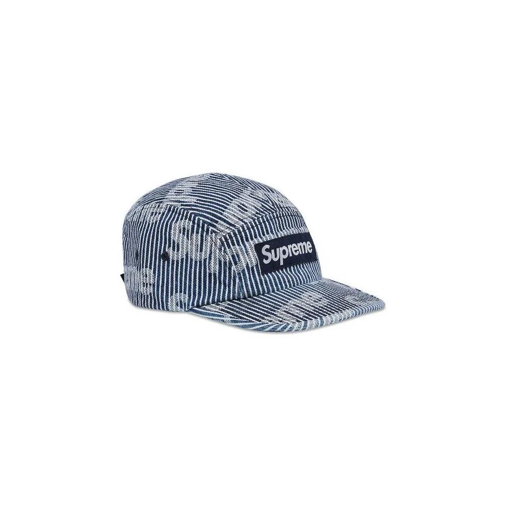 Кепки Supreme Denim Camp Cap 'Stripe' 2