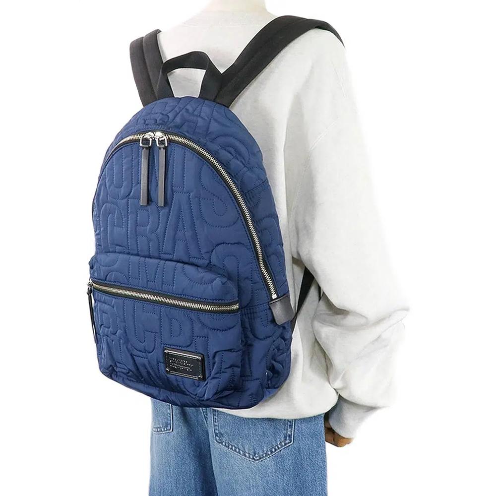 Рюкзак нейлоновый с логотипом Jumbled Logo Workwear в цвете Лазурно-синий 4S4HBP001H02 2