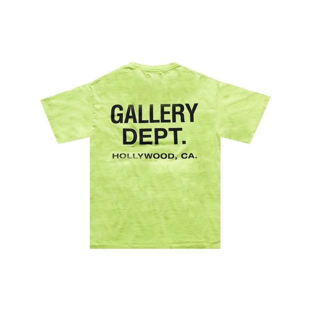 Футболки Gallery Dept. Vintage Souvenir Tee 'Lime Green' 2