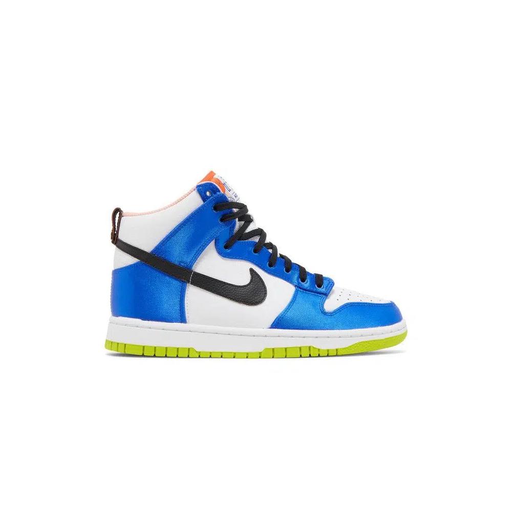 Кроссовки Nike Wmns Dunk High 'Blue Satin' 1