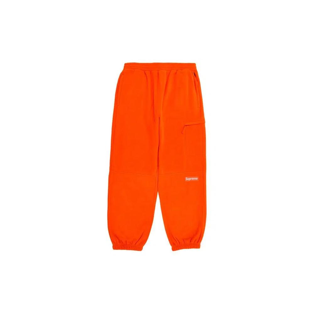 Джоггеры Supreme Polartec Pant «Orange» 1
