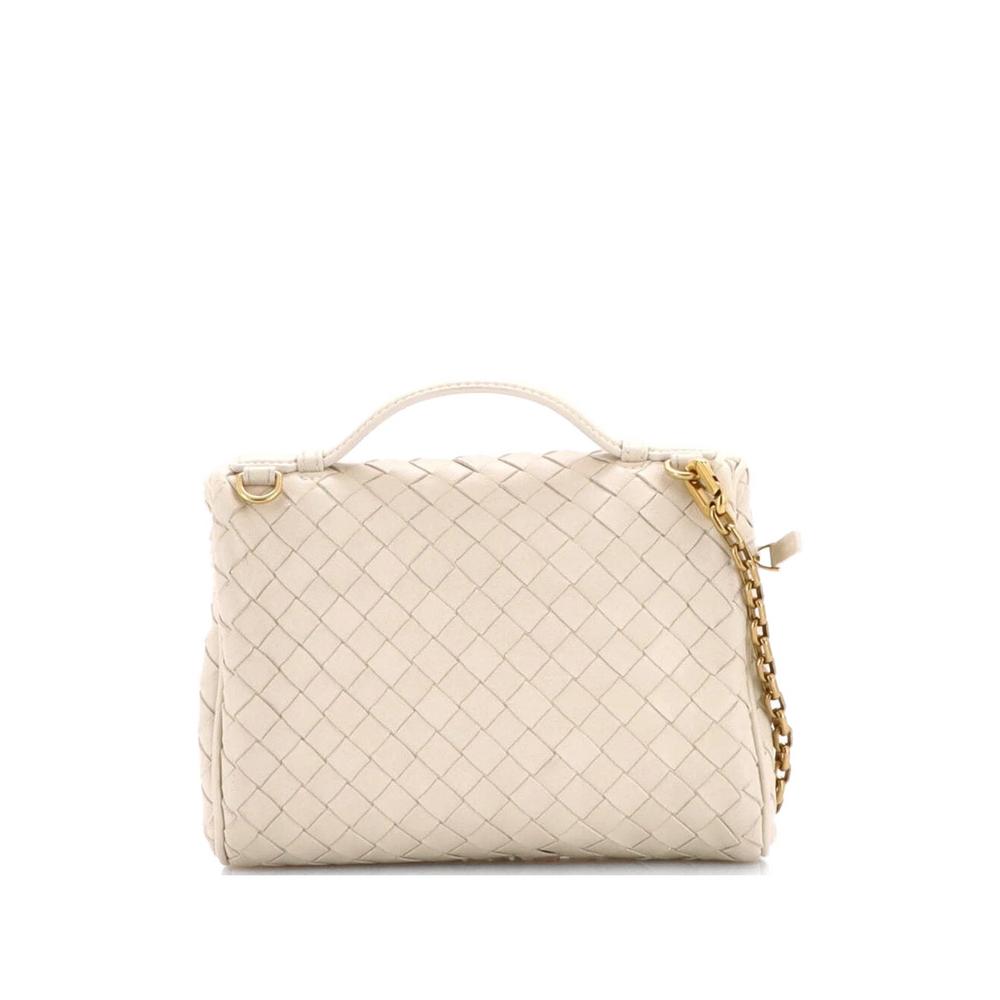 Маленькая сумка на плечо Soft Chain Vanity Case с плетением Intrecciato 2