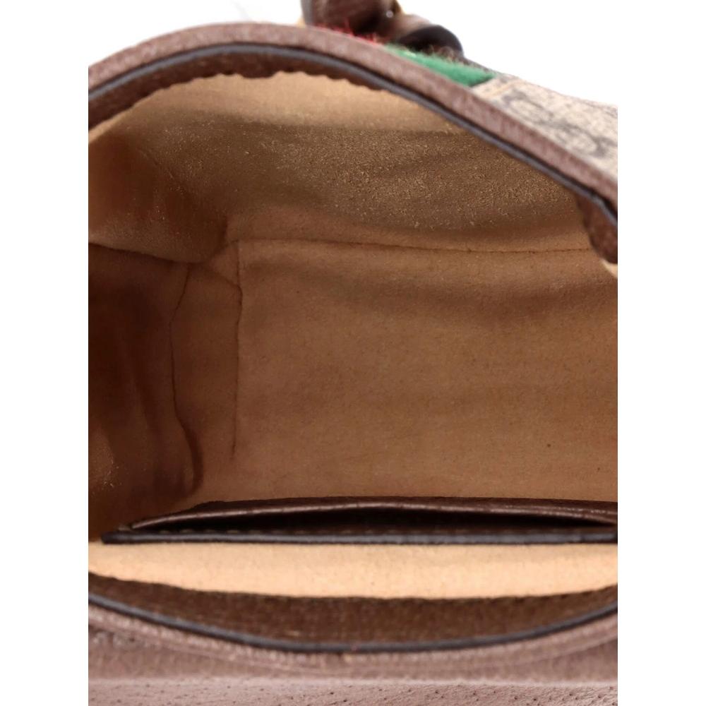 Сумка через плечо Ophidia Flap Phone Holder GG Coated Canvas 7