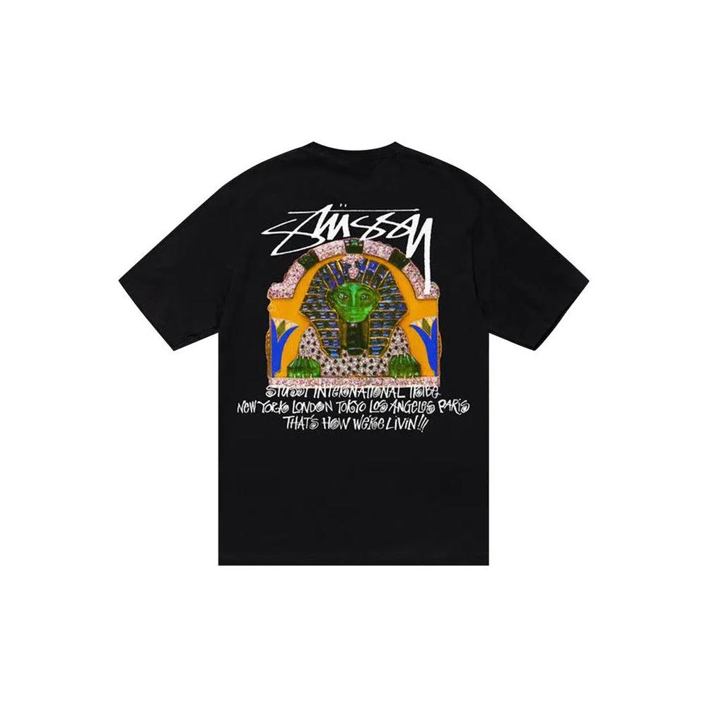 Футболки Stussy Sphinx Tee 'Black' 2