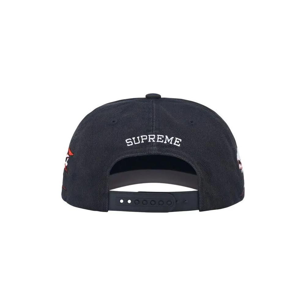 Кепки Supreme Skulls Spellout 6-Panel «Navy» 2