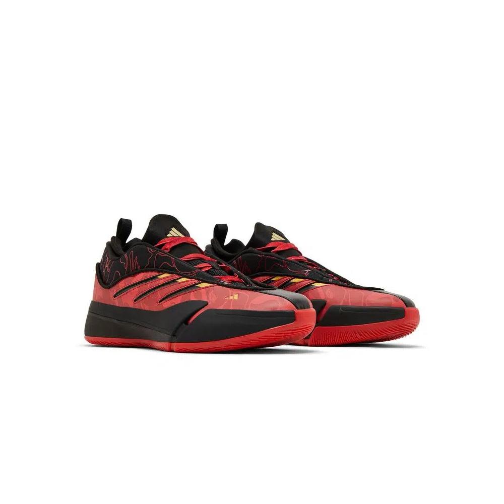 Кроссовки BAPE x adidas Dame 9 'Black Scarlet' 8