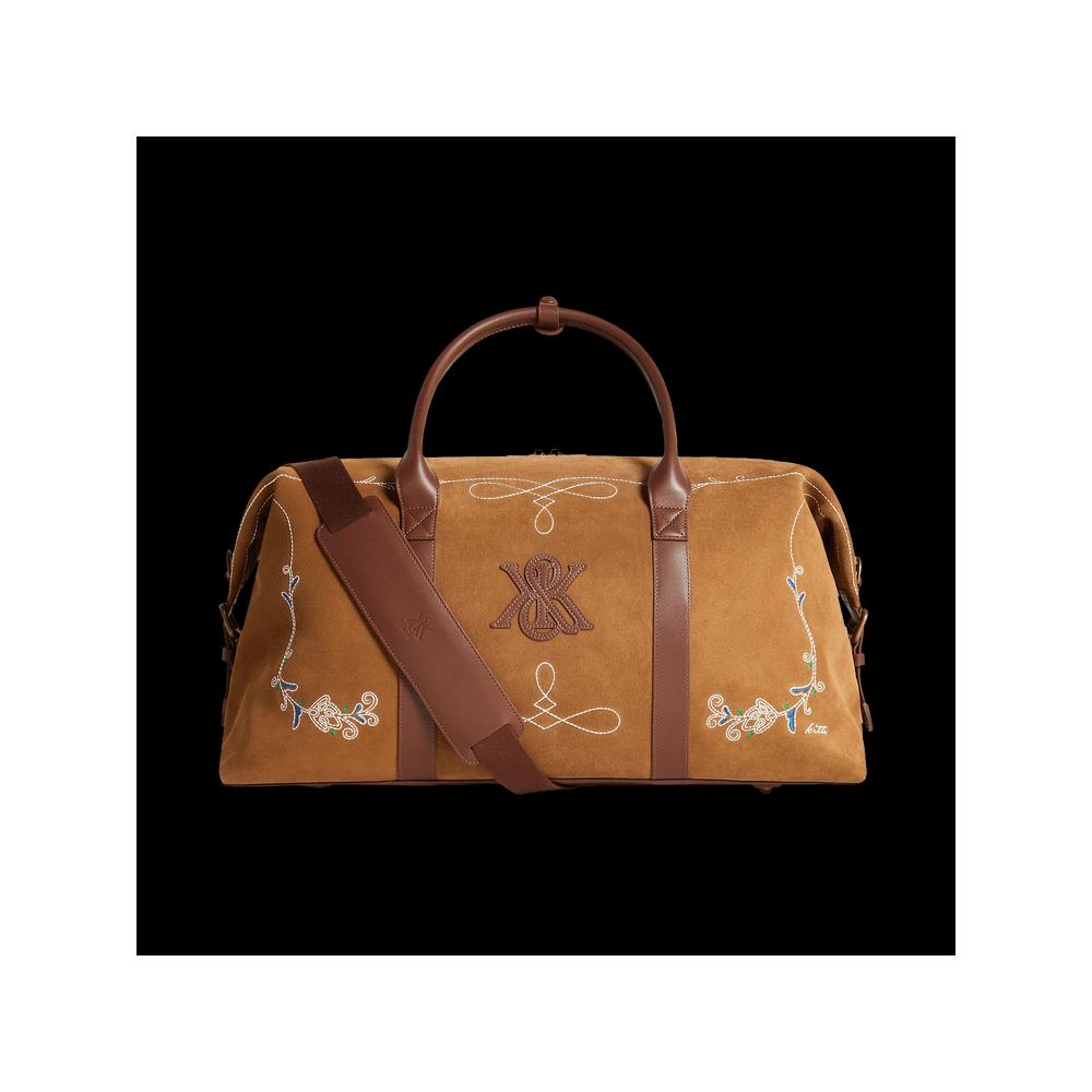 Дорожные сумки Kith Duffle Suede Leather Bag «Snuff» 1