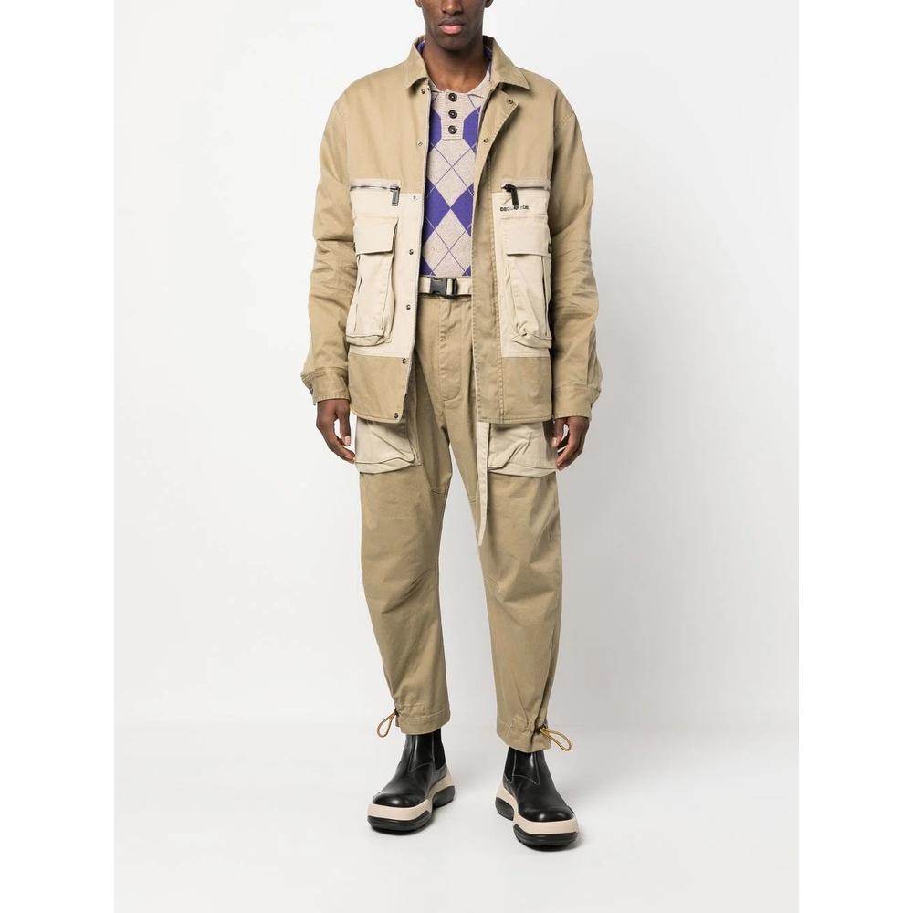belted-waist cropped trousers 2