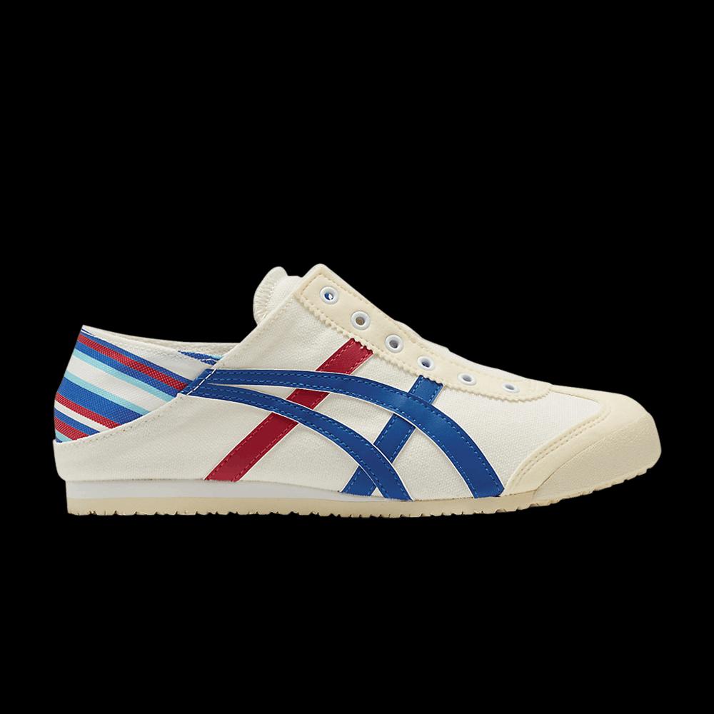 Кроссовки Onitsuka Tiger Mexico 66 Paraty 'White Classic Blue Stripes' 1