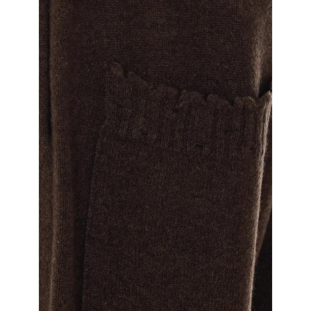 drawstring-waist frayed-edge trousers 4