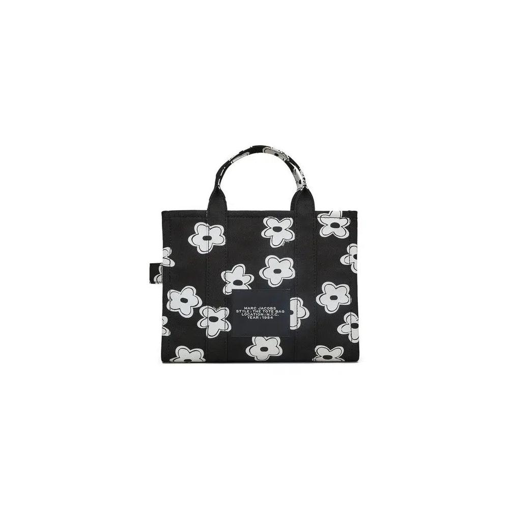 Сумки-тоут Marc Jacobs Daisy Canvas Medium Tote Bag 'Black/White' 2