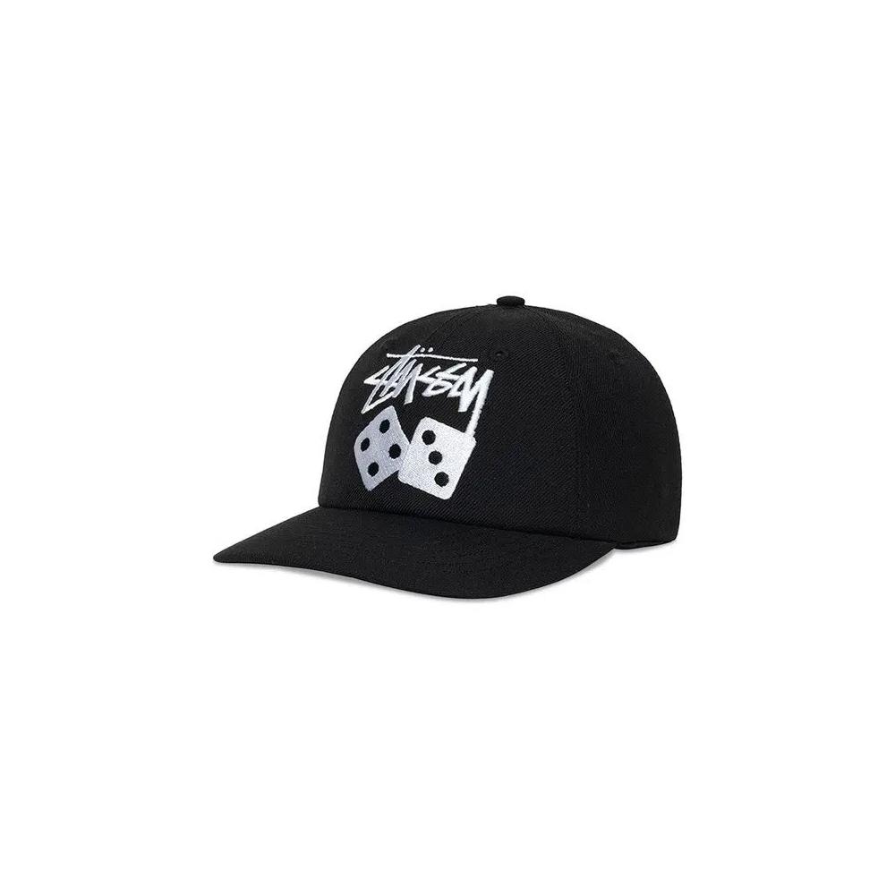 Кепки Stussy Stock Dice Low Pro Cap 'Black' 3