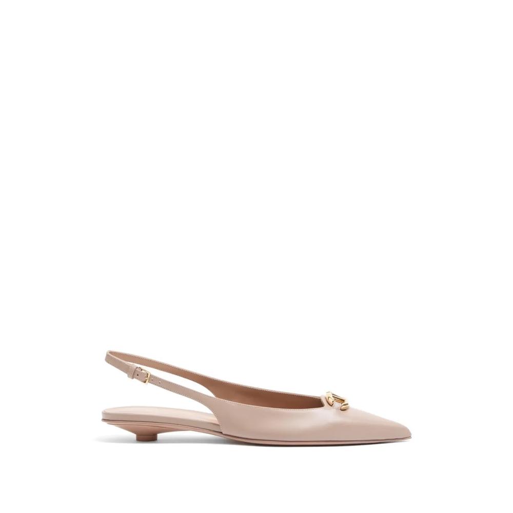 VLogoThe Bold Edition calfskin slingback ballerinas 20mm 1