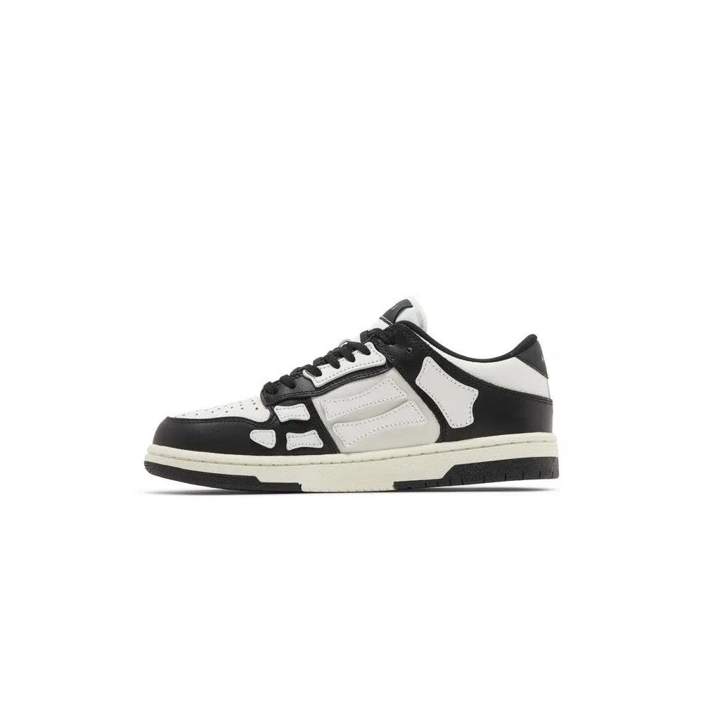 Кроссовки Amiri Wmns Skel Top Low 'Black White - White Bones' 2023 3