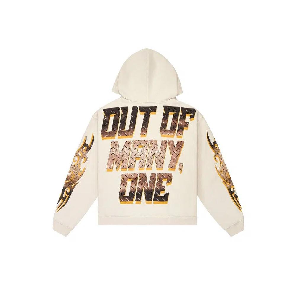 Худи Godspeed Steel Sharpens Steel Hoodie «Bone» 2
