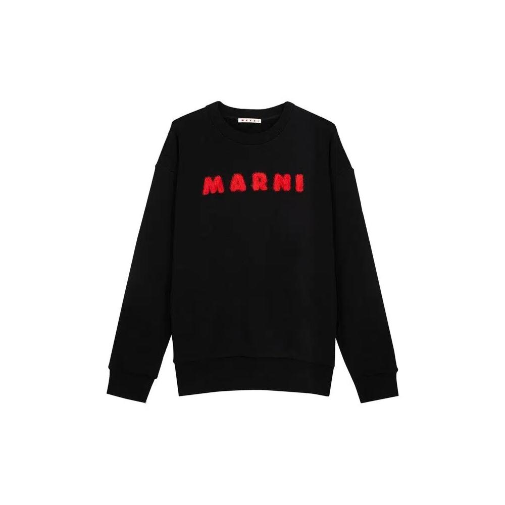 Свитеры Marni Unbrushed Sweatshirt 'Черный' 1