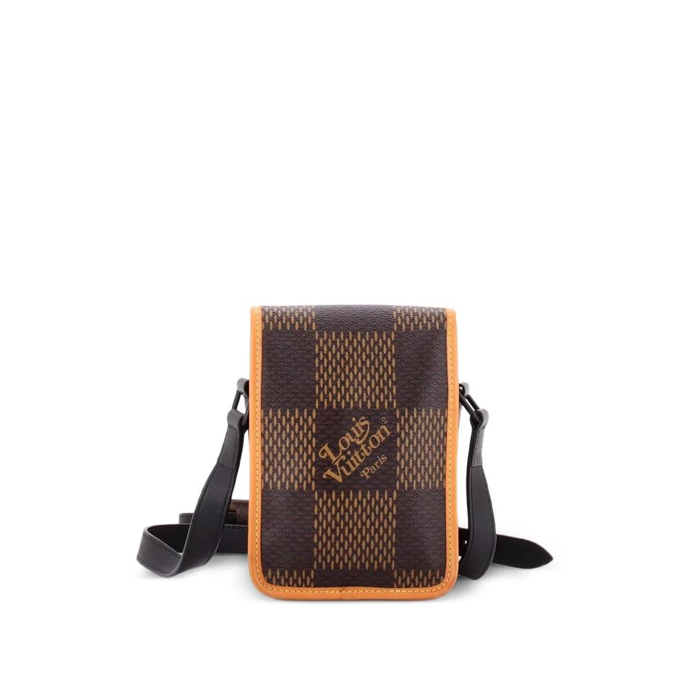 Сумка через плечо Nigo Amazone Messenger Bag Limited Edition Giant Damier and Monogram Canvas Nano 2