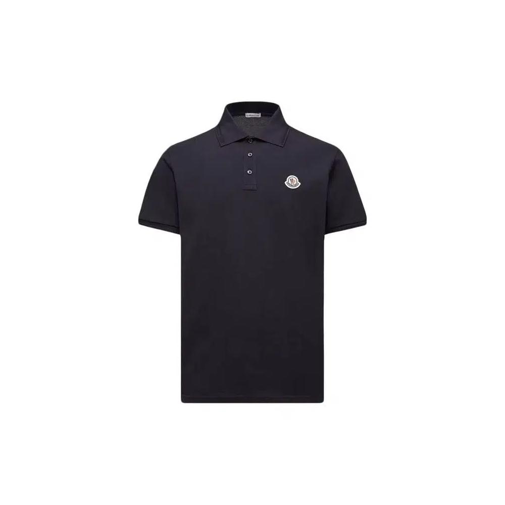 Поло Moncler Short-Sleeve Polo 'Blue' 1
