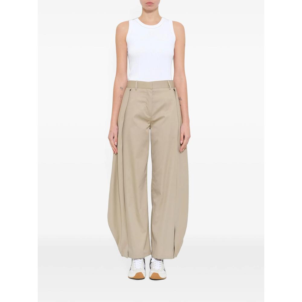 pleated straight-leg trousers 3