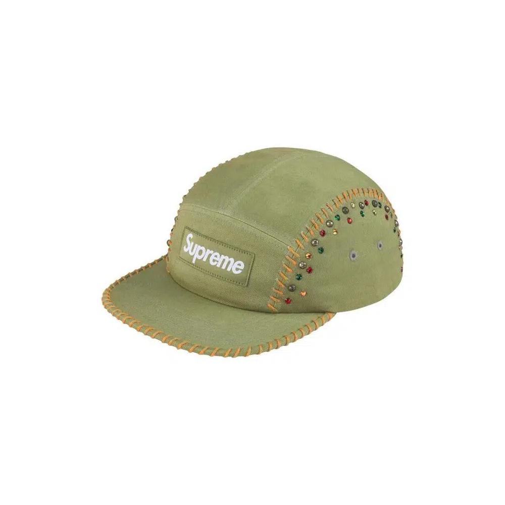 Кепки Supreme Whipstitch Camp Cap 'Light Olive' 2