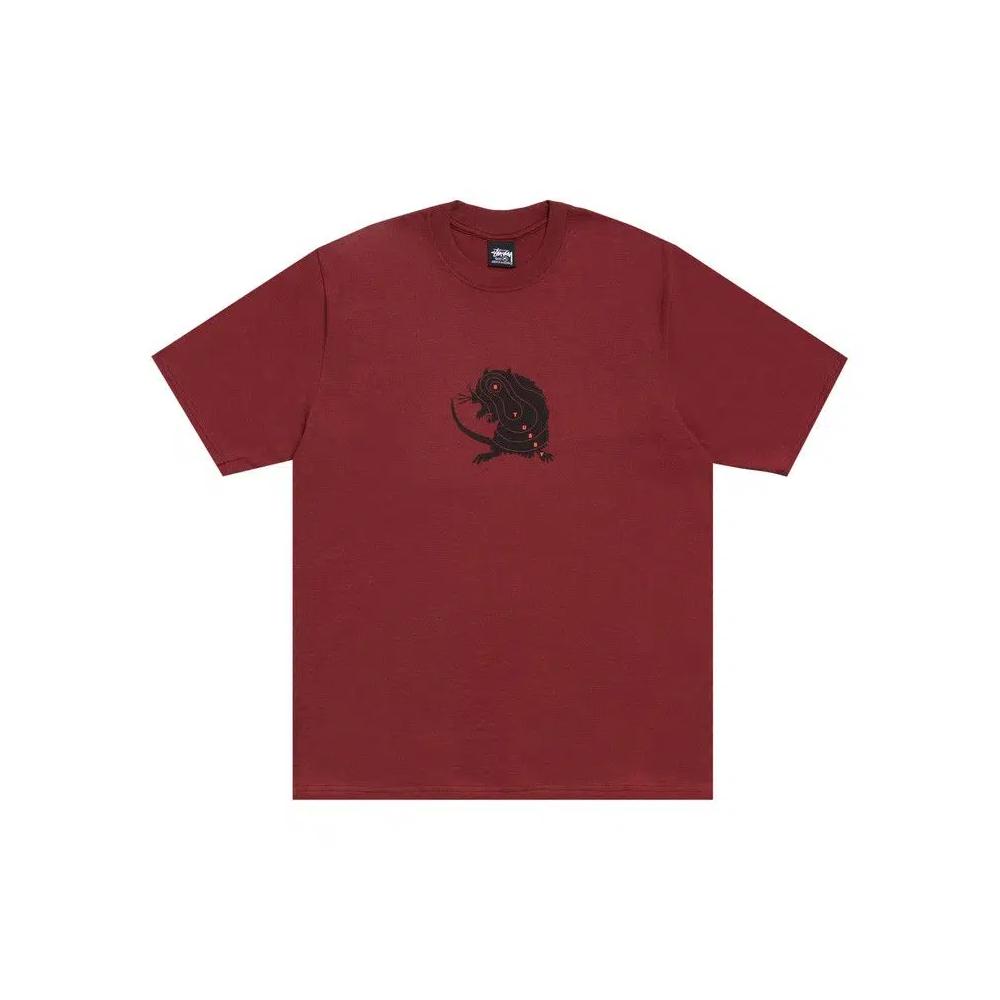 Футболки Stussy Long Range Tee 'Wine' 1