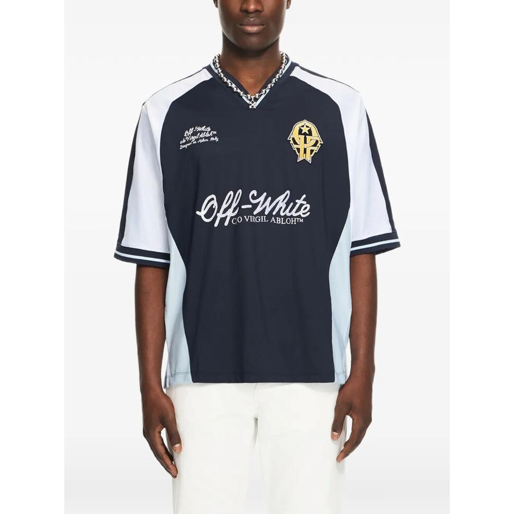 Футболка с сетчатой вставкой и логотипом 1