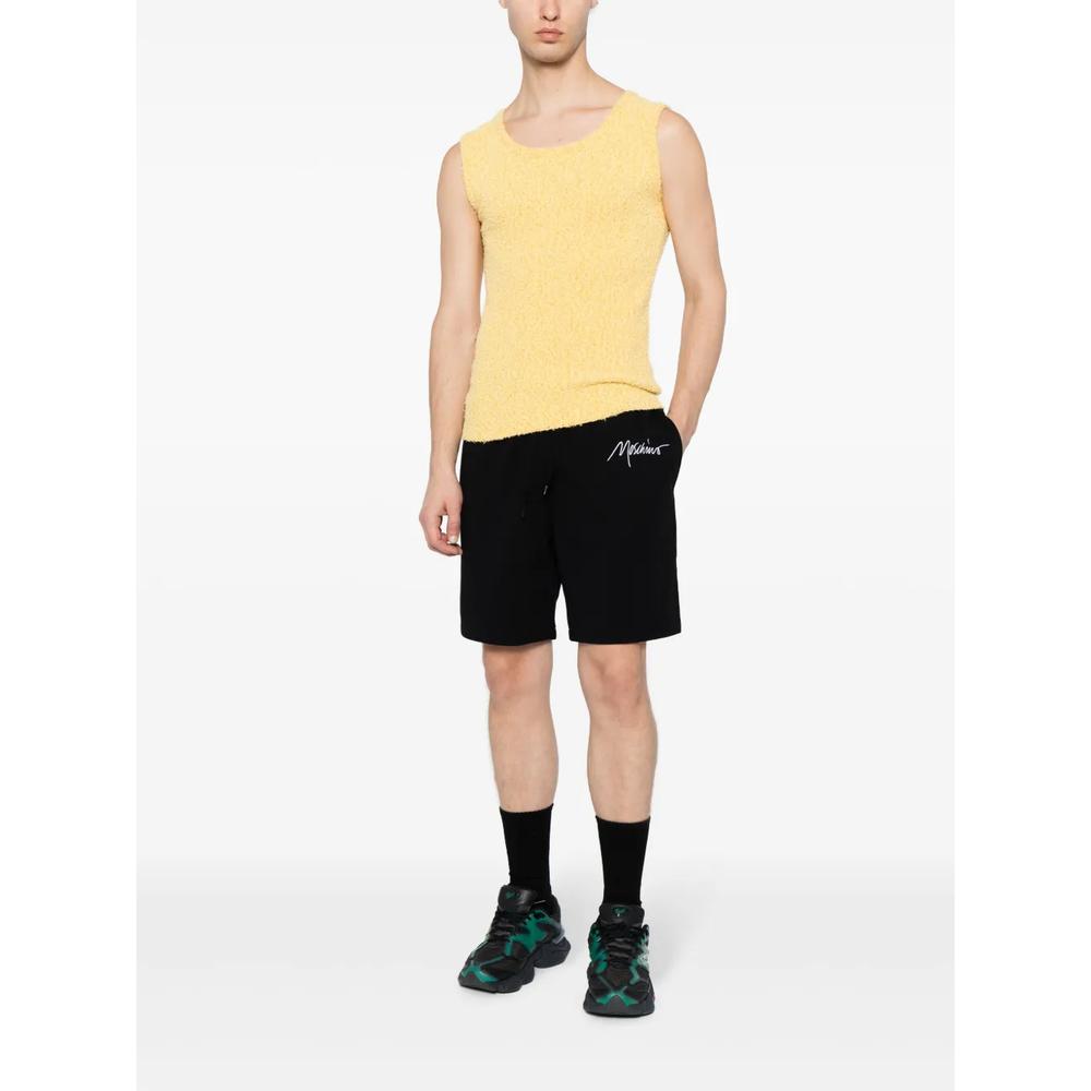logo-embroidered organic cotton track shorts 2