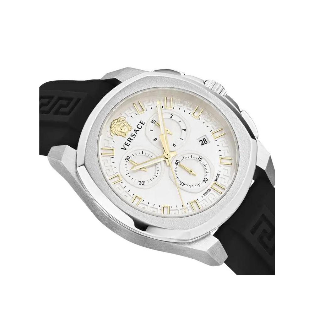 Часы Versace Geo Chrono Strap Watch 'Stainless Steel' 3
