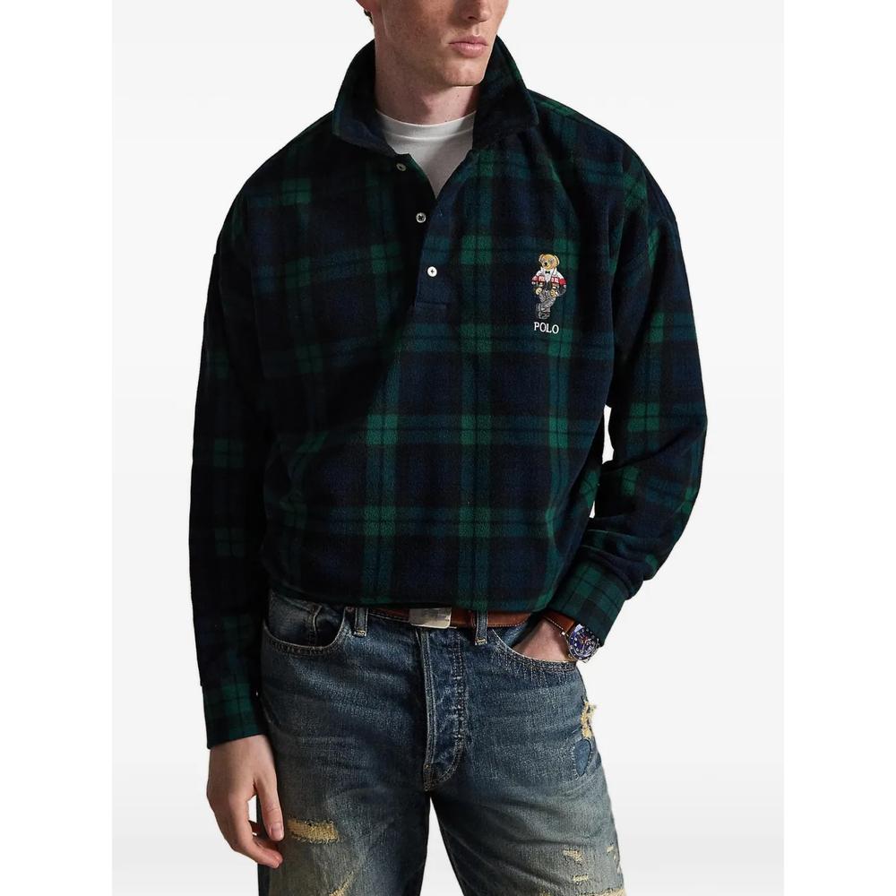 Свитер Polo Bear в клетку 2