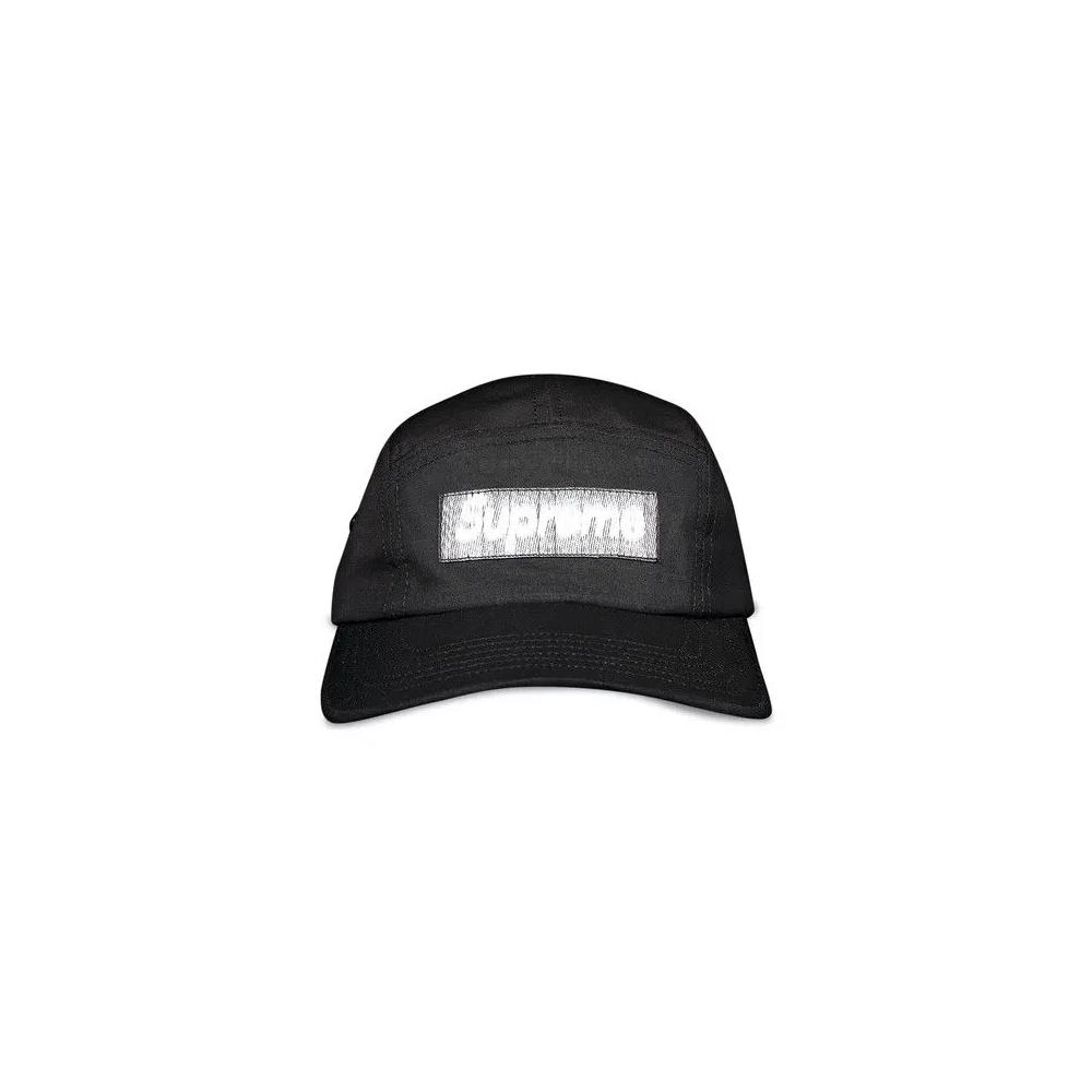 Кепки Supreme Reversed Label Camp Cap 'Black' 1