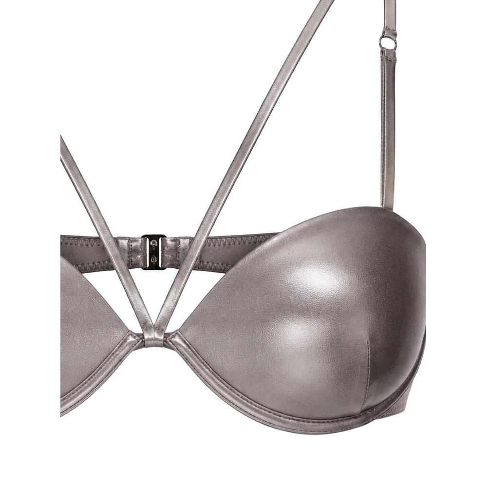 metallic-finish bikini top 2