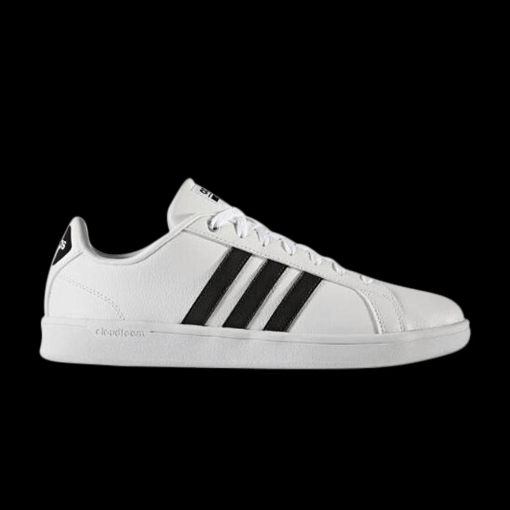 Кроссовки Adidas Cloudfoam Advantage 'White Black' 1