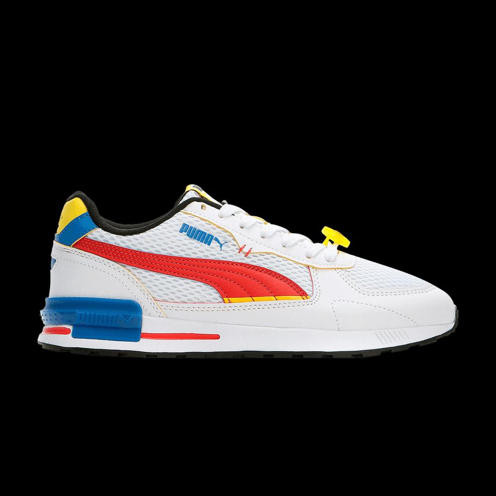 Кроссовки SmileyWorld x Puma Graviton Big Kid 'White High Risk Red' 1