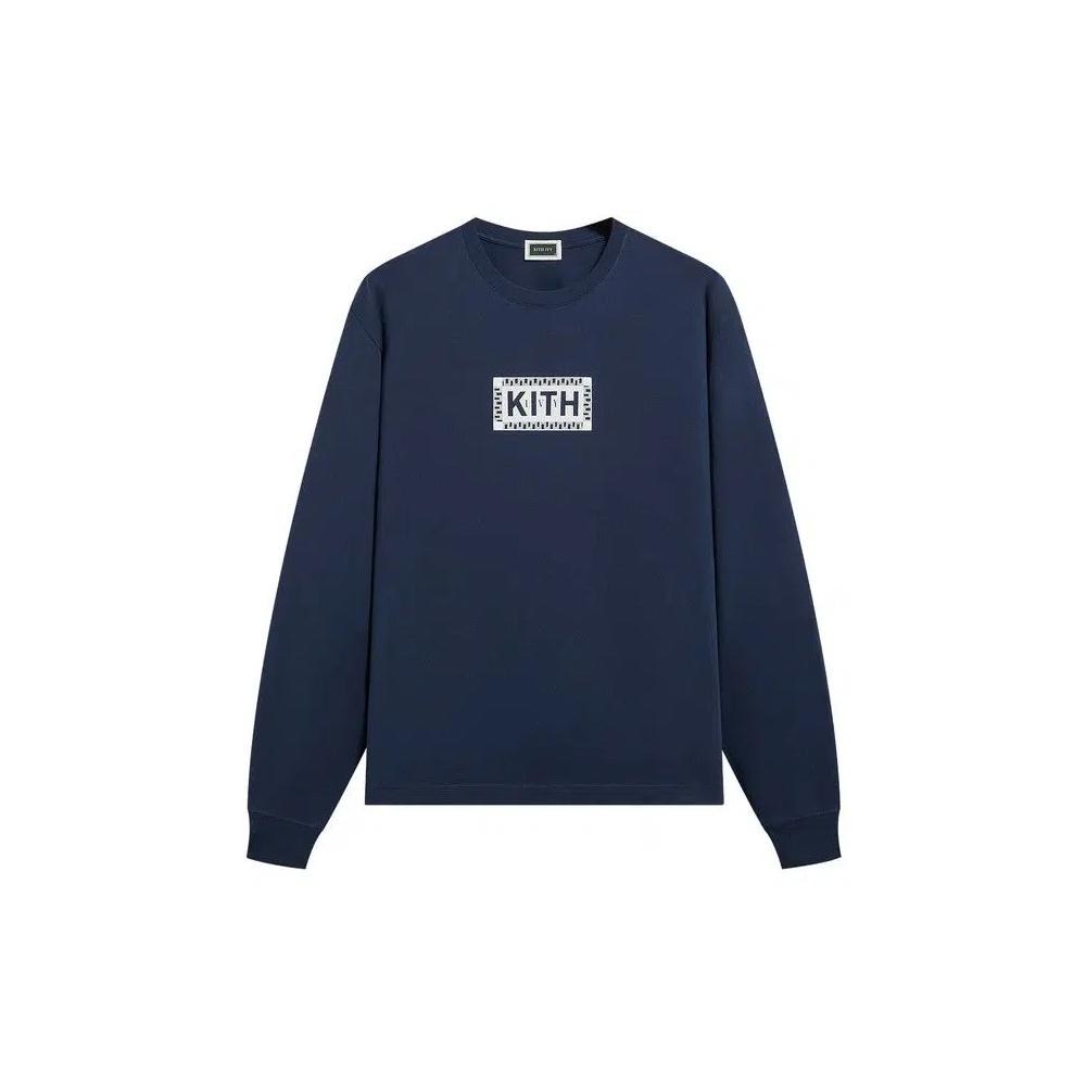 Футболки с длинным рукавом Kith Ivy Classic Logo футболка с длинным рукавом 'Ноктюрнальный' 1