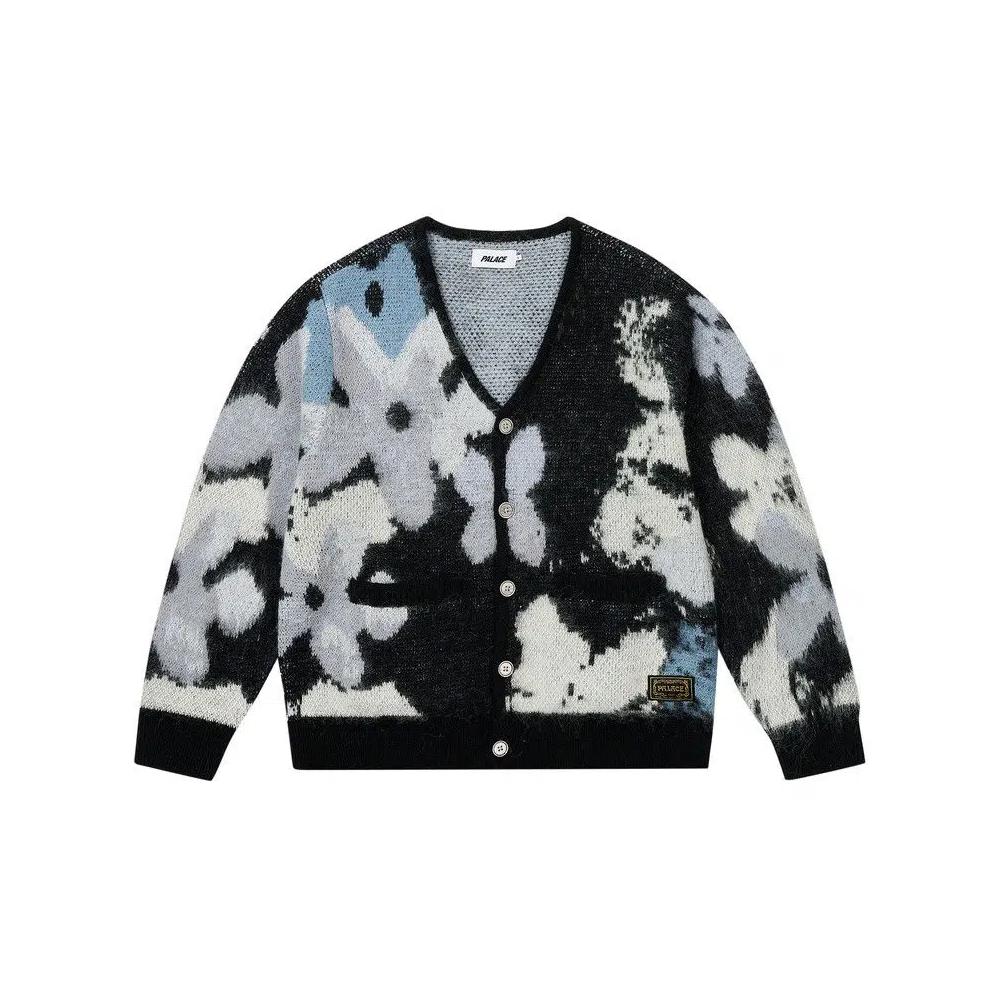 Топы Palace Hairy Flower Knit 'Темный' 1