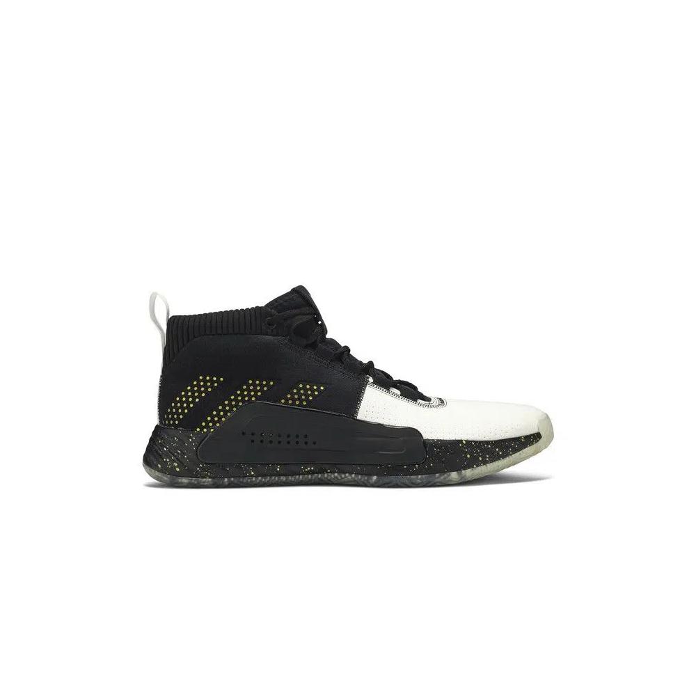 Кроссовки Adidas Dame 5 'Black Gold White' 1