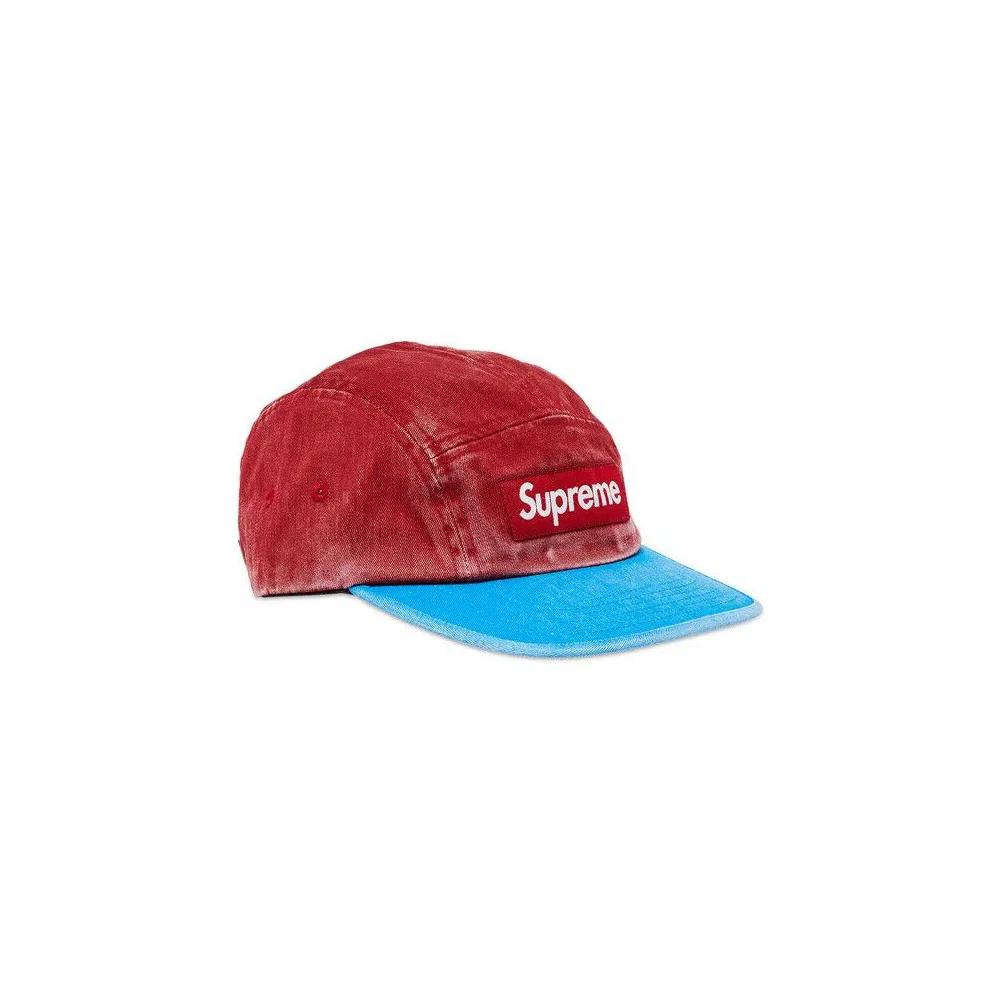 Кепки Supreme Pigment 2-Tone Camp Cap 'Красный' 2