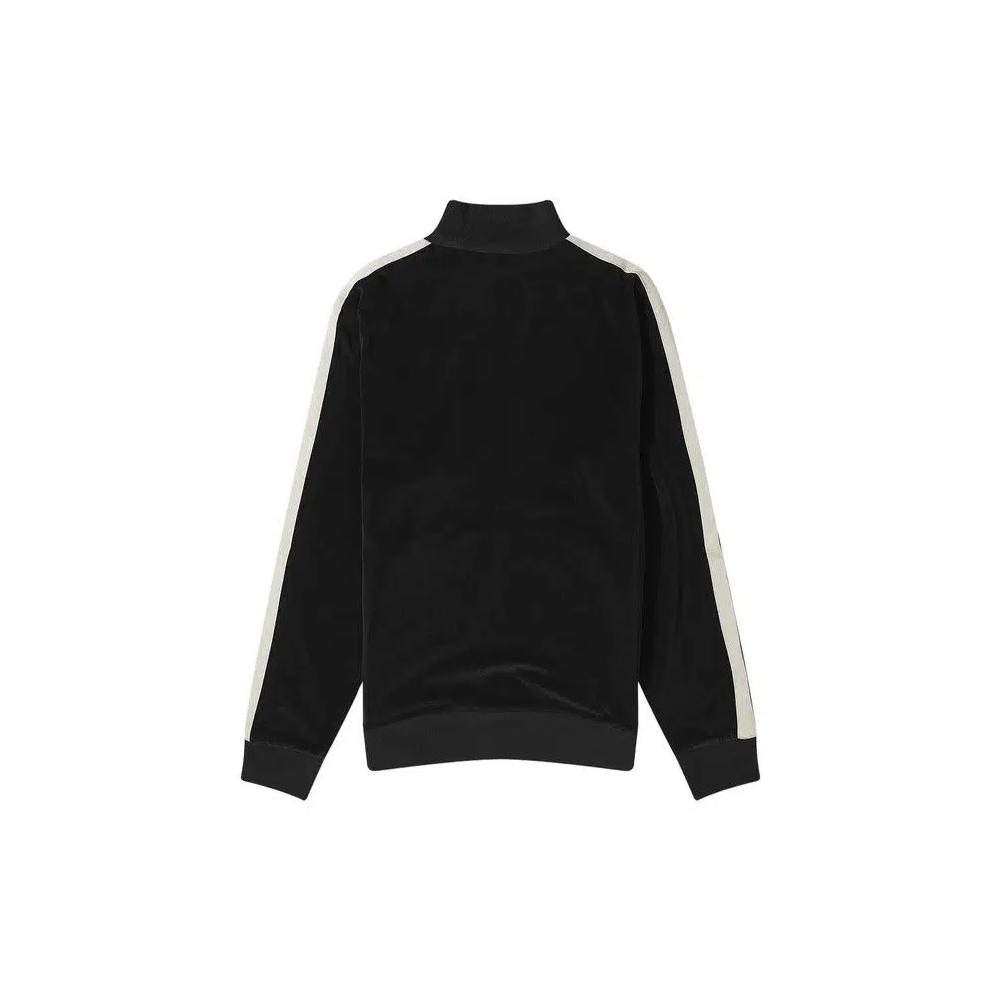 Куртка Moncler x Palm Angels из шенилла «Черный/Белый» 2