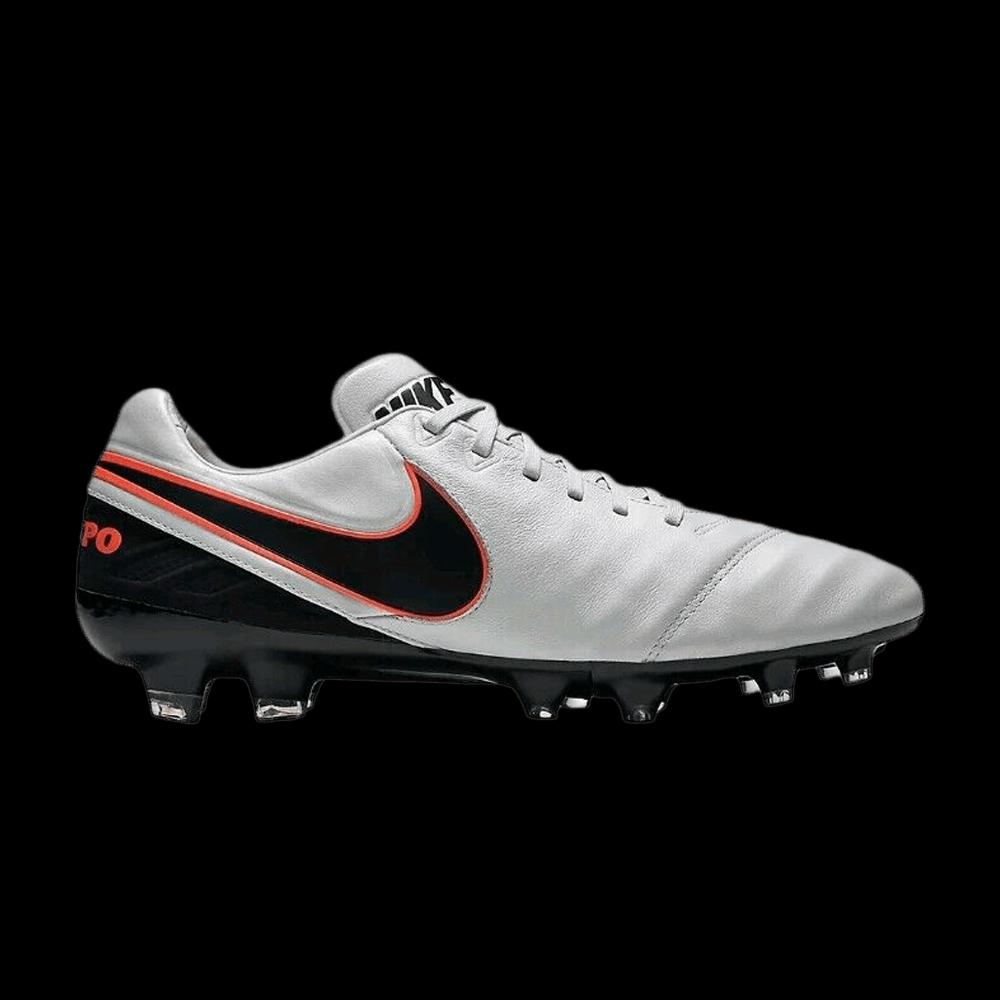 Бутсы Nike Tiempo Legacy 2 FG 'Platinum Hyper Orange' 1