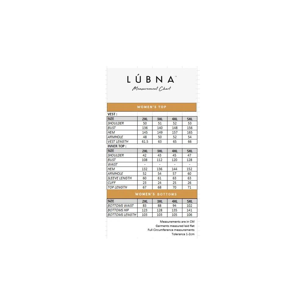 Amelia Plus Kedah Kurung с комплектом жилета 5