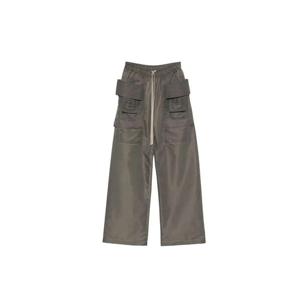 Карго-брюки Rick Owens DRKSHDW Creatch Wide Cargo Drawstring Pants 'Темная пыль' 1