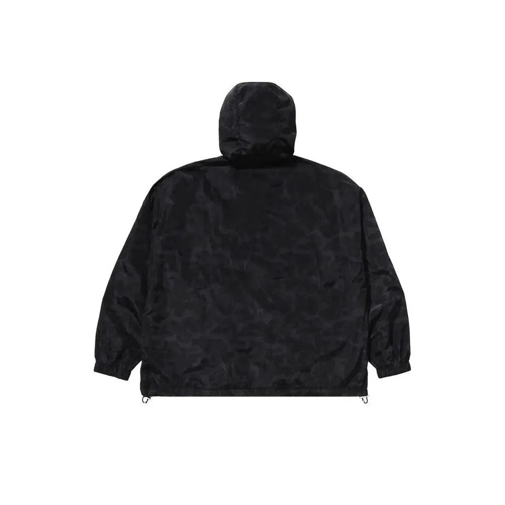 Верхняя одежда BAPE Solid Color Nylon Hooded Jacket 'Black' 2