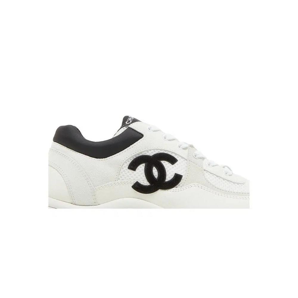 Кроссовки Chanel Wmns CC Logo Sneaker 'White Black' 2