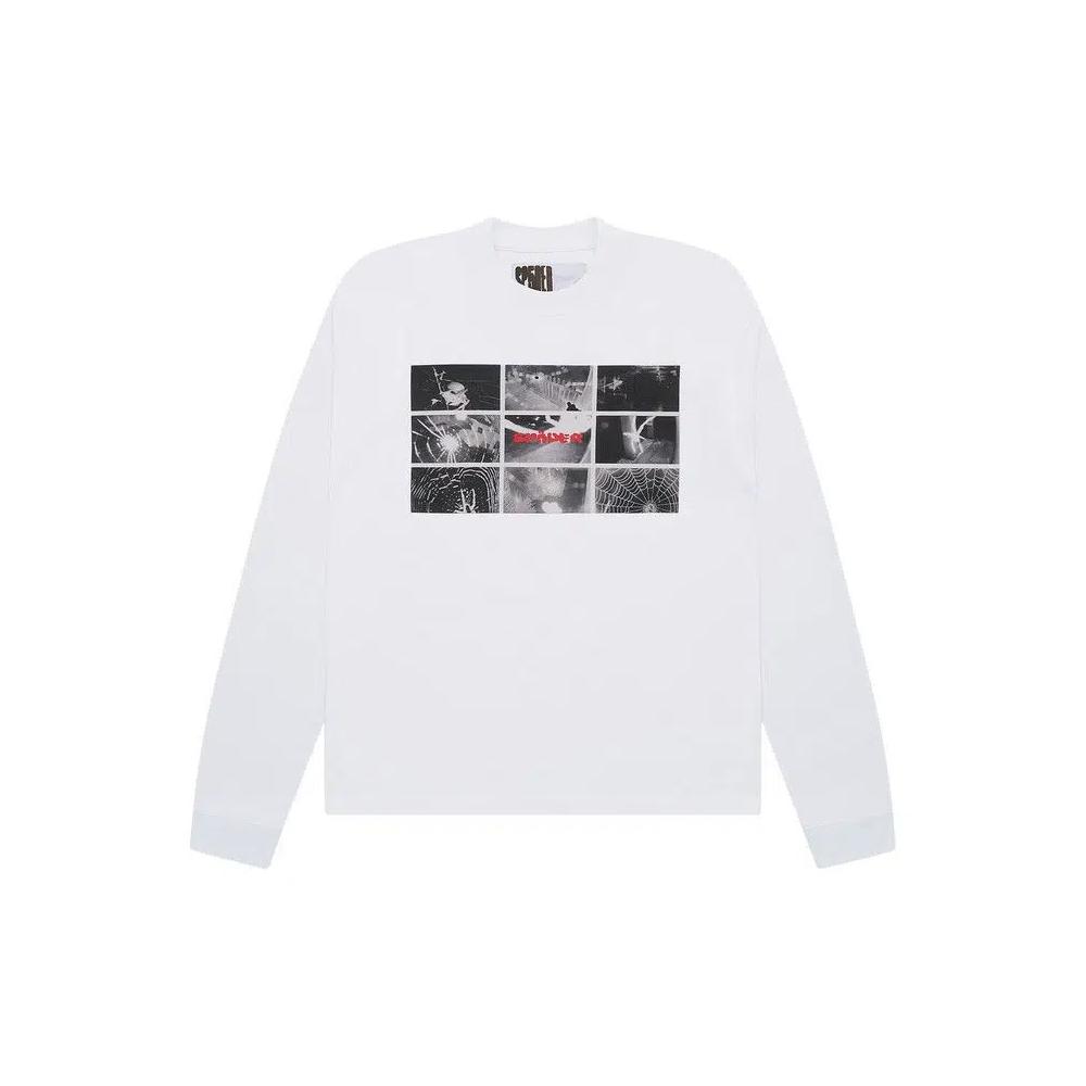 Футболки Sp5der Web Monitor Long-Sleeve Hw Tee 'White' 1