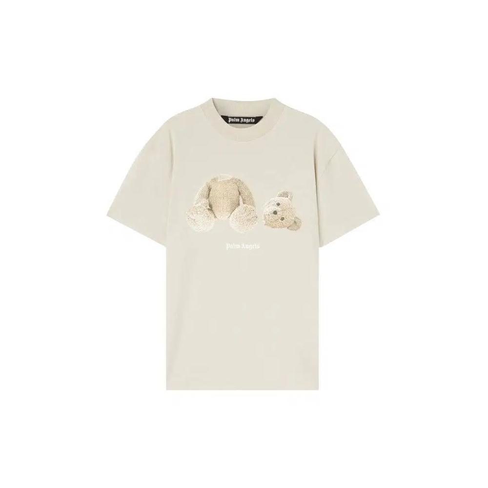 Футболки Palm Angels Bear Classic Tee 'Бежевый/Коричневый' 1