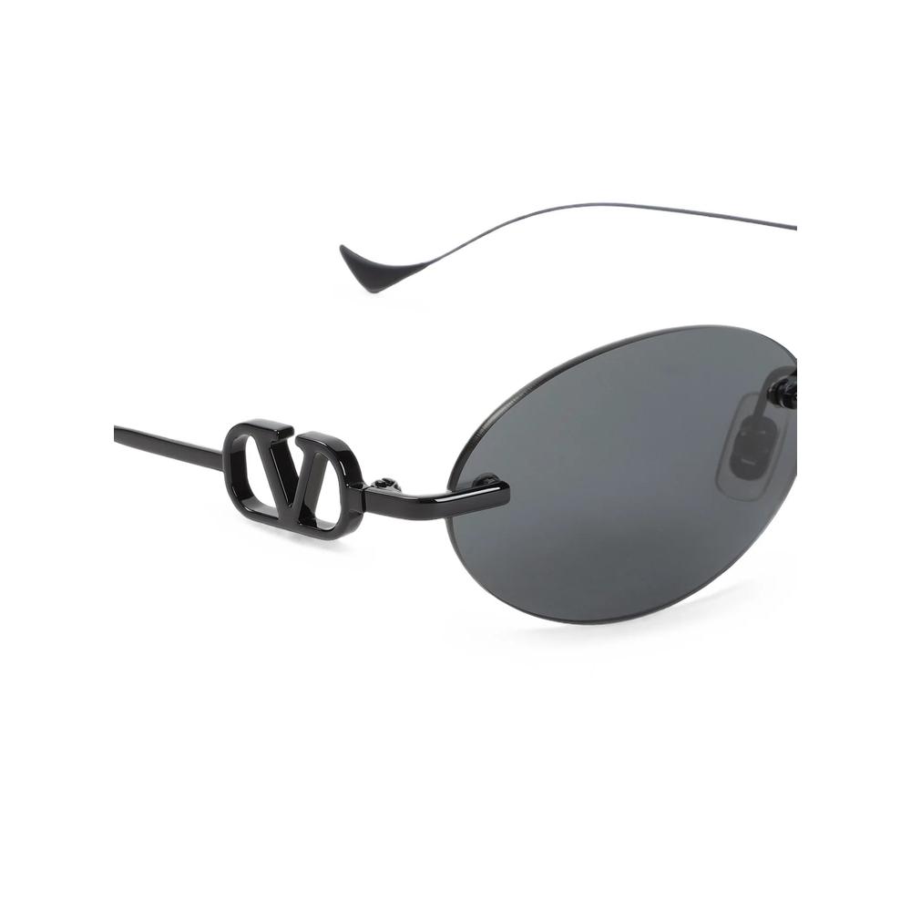 VLogo oval-frame sunglasses 3
